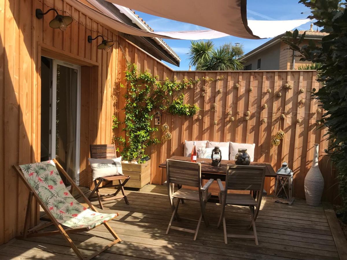 Cocon Entre Presqu'Ile Du Cap Ferret Et Plages Oceanes - Terrasse - 1 Velo Gratuit Ares Exterior foto